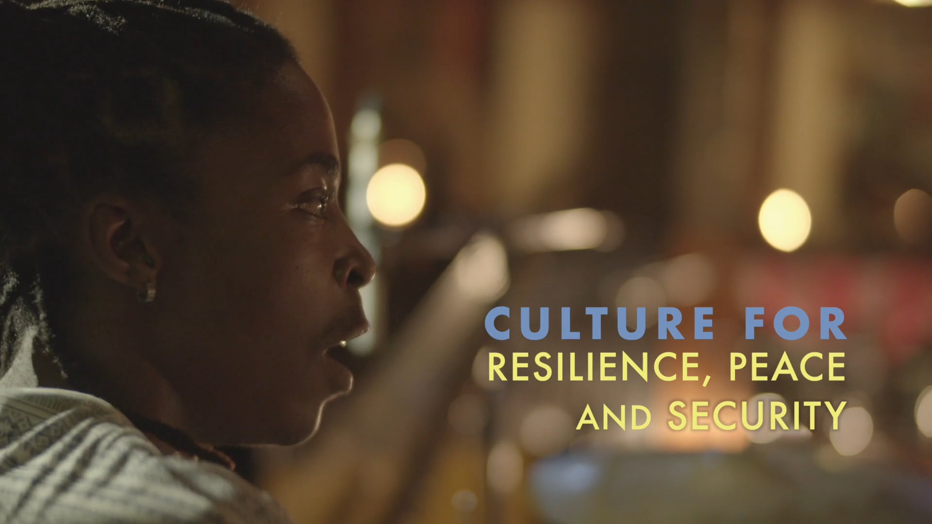 Culture for Resilience, peace and security