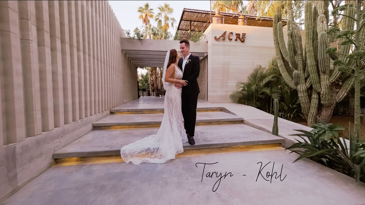 Taryn & Kohl — Cabo wedding videography, Acre Baja · Love Song