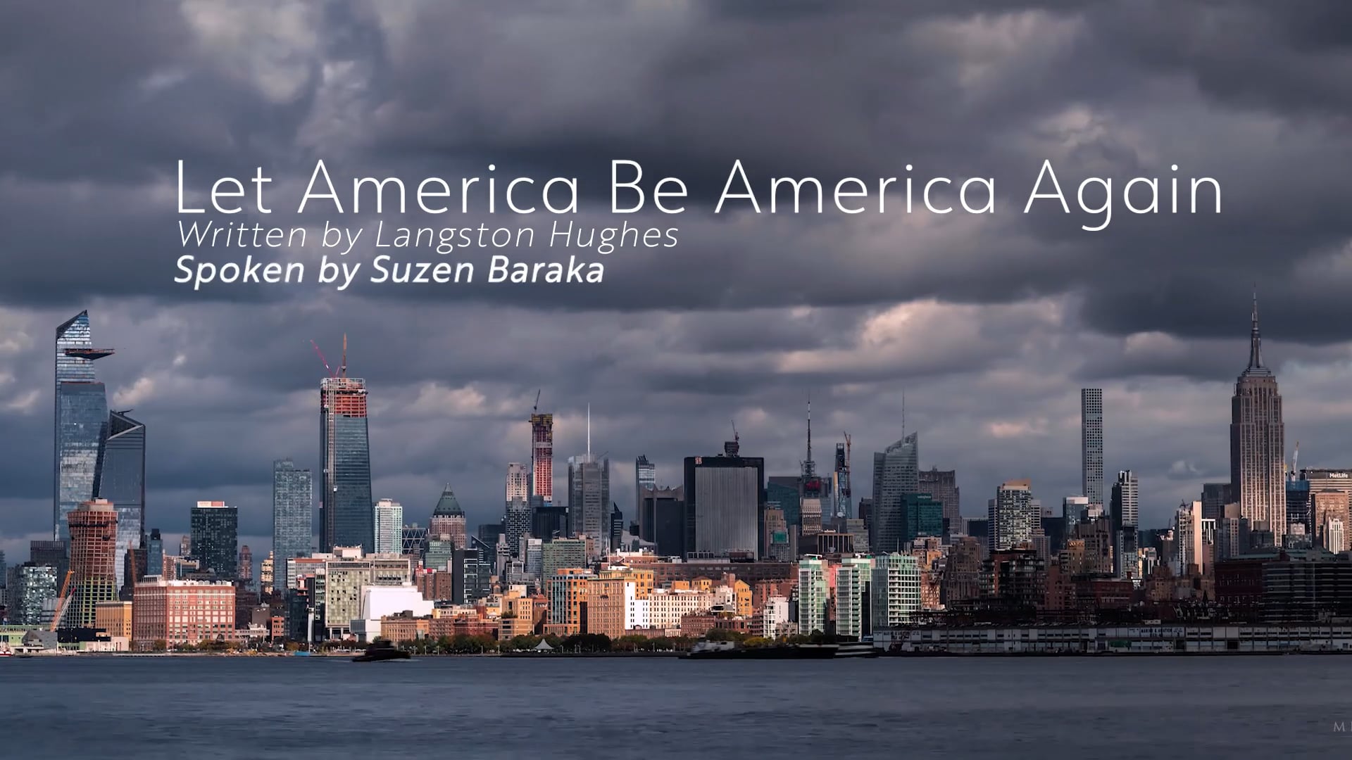 Let America Be America Again