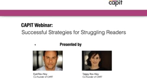 CAPIT WEBINAR: Successful Strategies for Struggling Readers