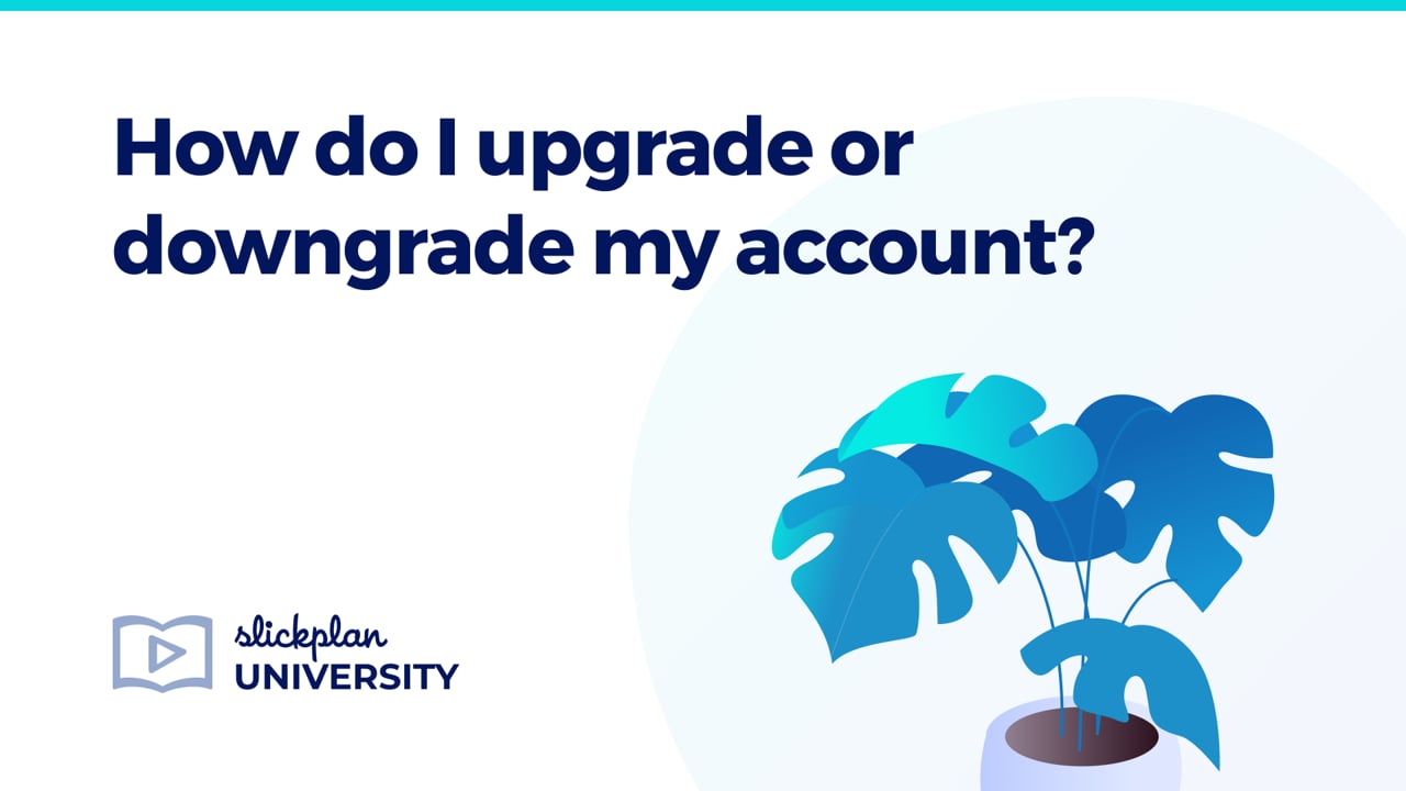 How do I upgrade or downgrade my account?