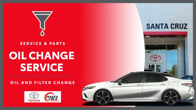 Toyota Oil Change Santa Cruz CA Santa Cruz Toyota Service