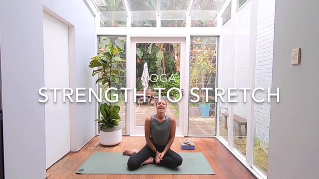 Strength to Stretch Yoga - 55 minutes
