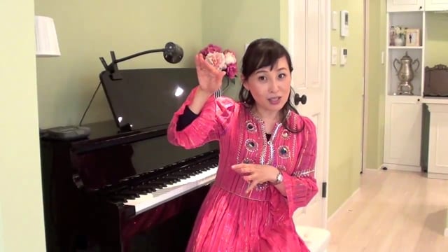 音の高低による口の開け方⓸