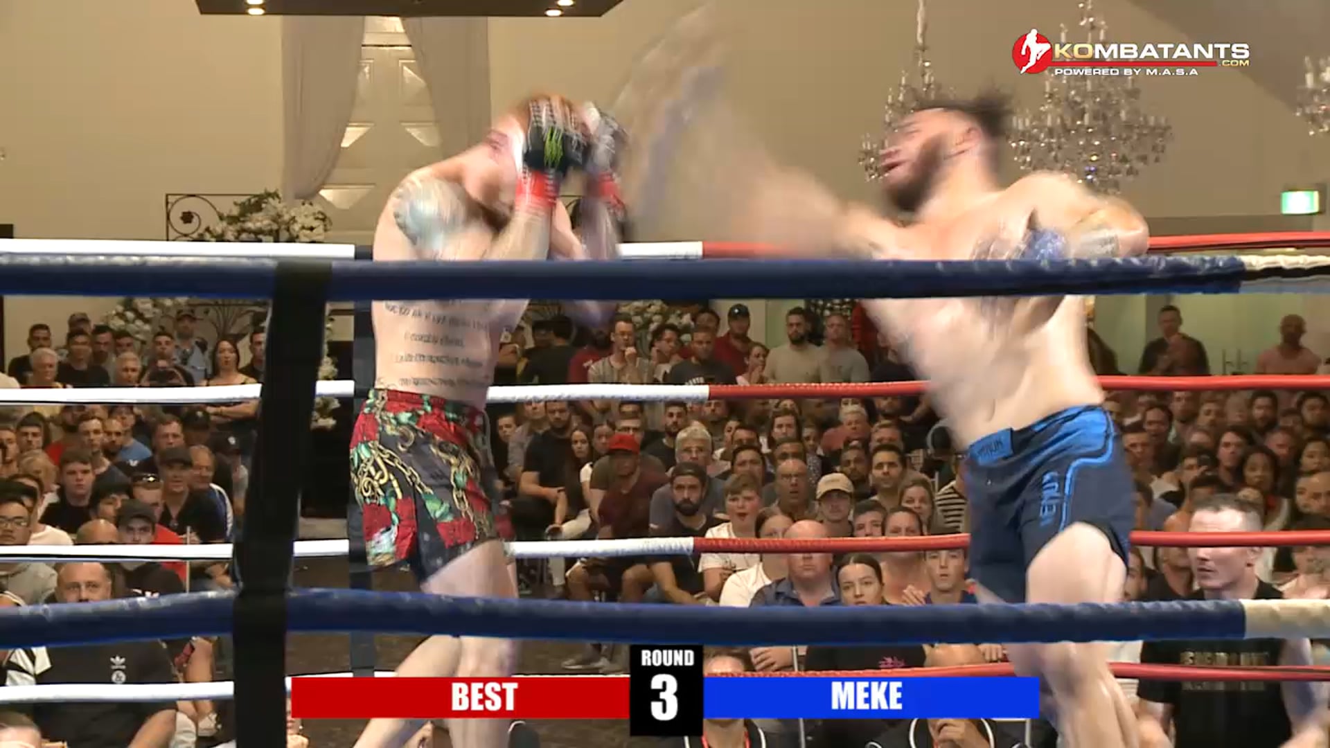 Patrick Best v Sekope Meke