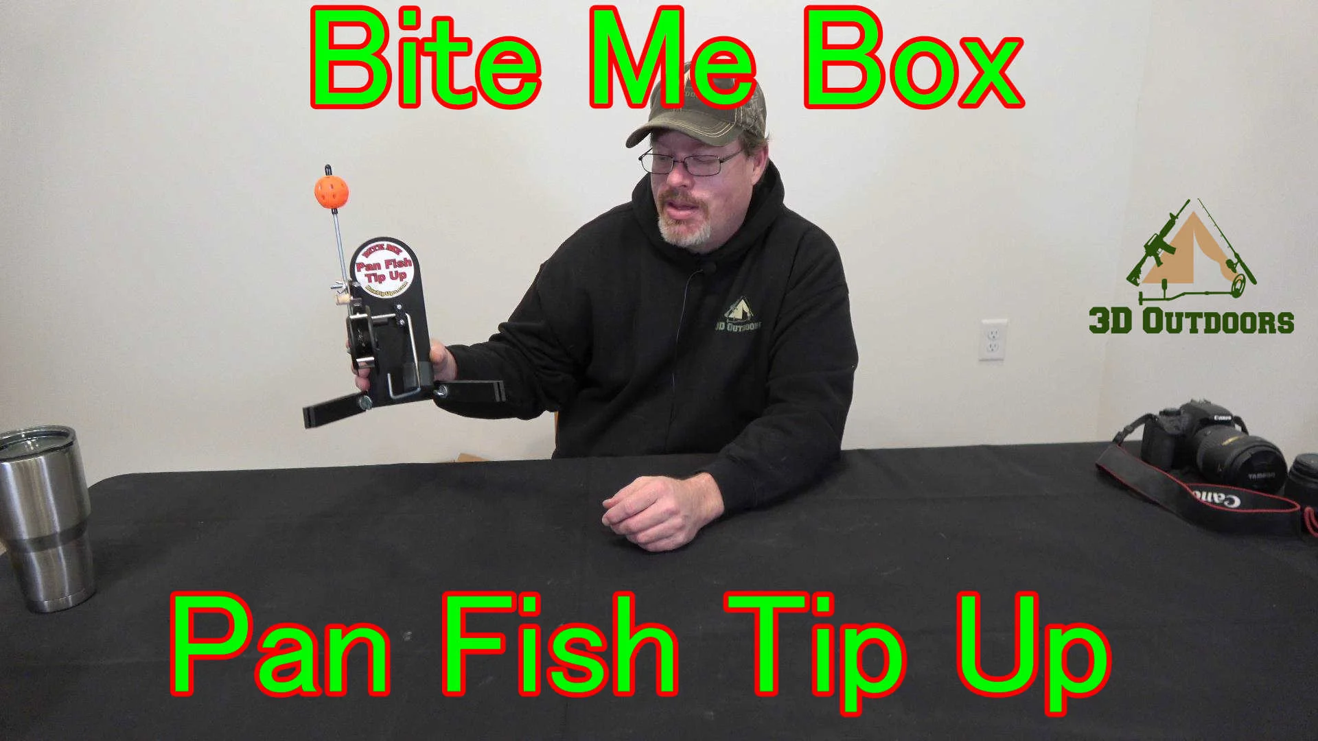 Bite Me Box Pan Fish Tip Up on Vimeo