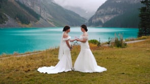 Megan + Danna - Lake Louise Elopement Video