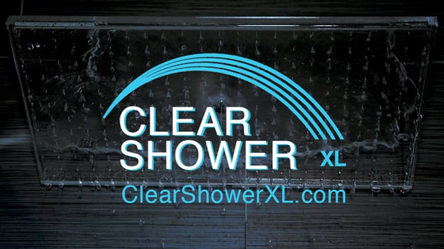 Clear Shower XL Shower Head video thumbnail