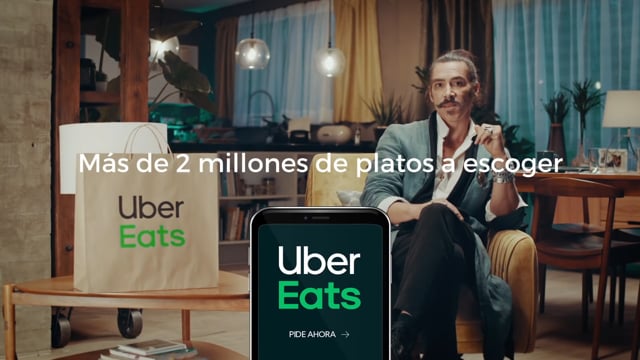 Campaña Uber Eats 2020 Oscar Jaenada