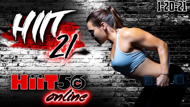 Hiit 21 | Massive Calorie Blast | with Pam | 1/20/21