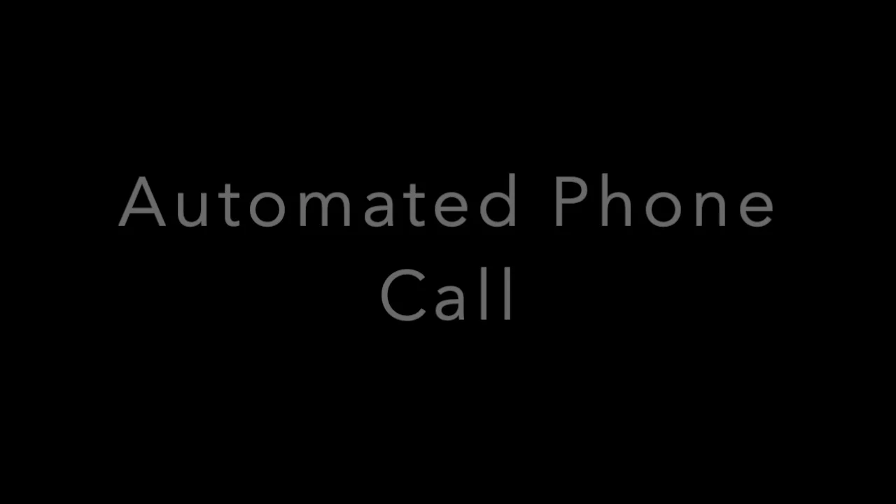 Call Final on Vimeo