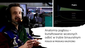 Anatomia pogłosu i kształtowanie wczesnych odbić