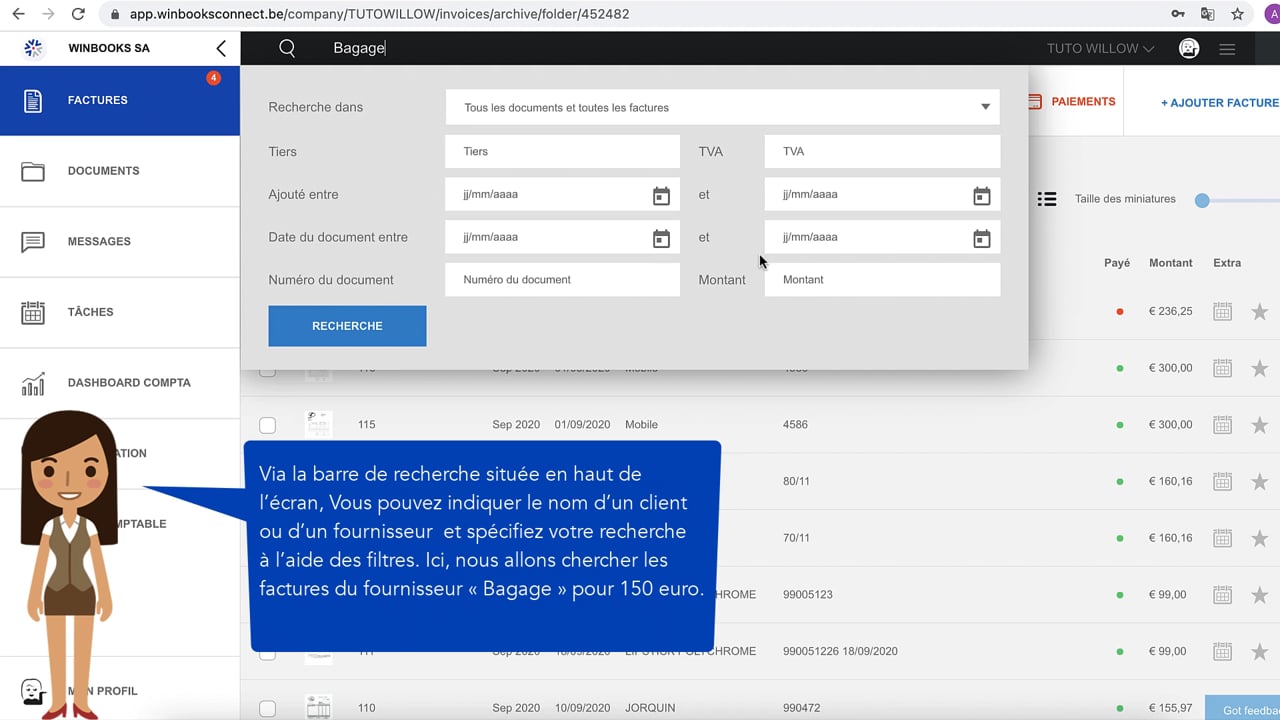 #tuto WinBooks – Explorez les archives dans WinBooks Connect