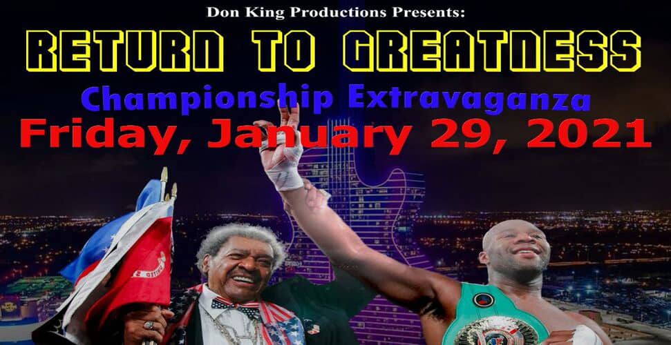 Don King S Return To Greatness January 29th Live From The Hard Rock Casino Don King