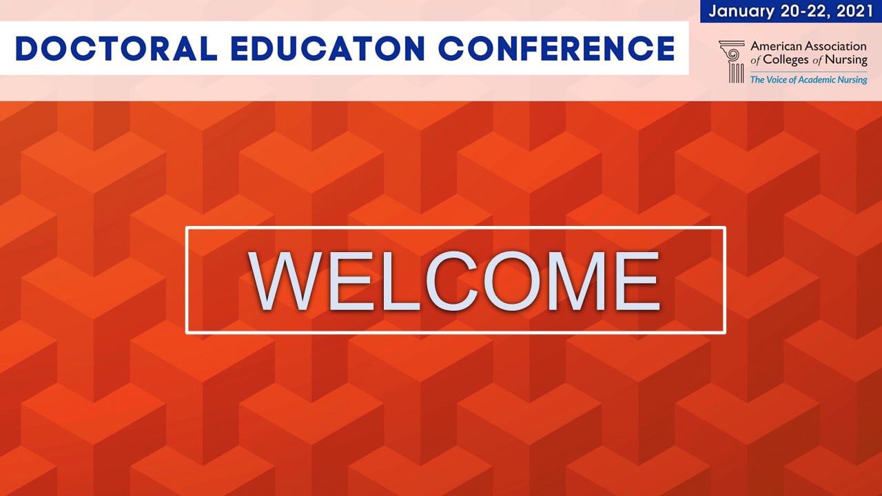 AACN Doctoral Education Conference Breakout Room 8 on Vimeo