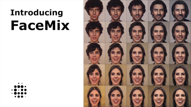Unlimited Free Face Mix Generator - Playform - AI Art Generative Platform for Artists Creative People. Unlimited, Easy.