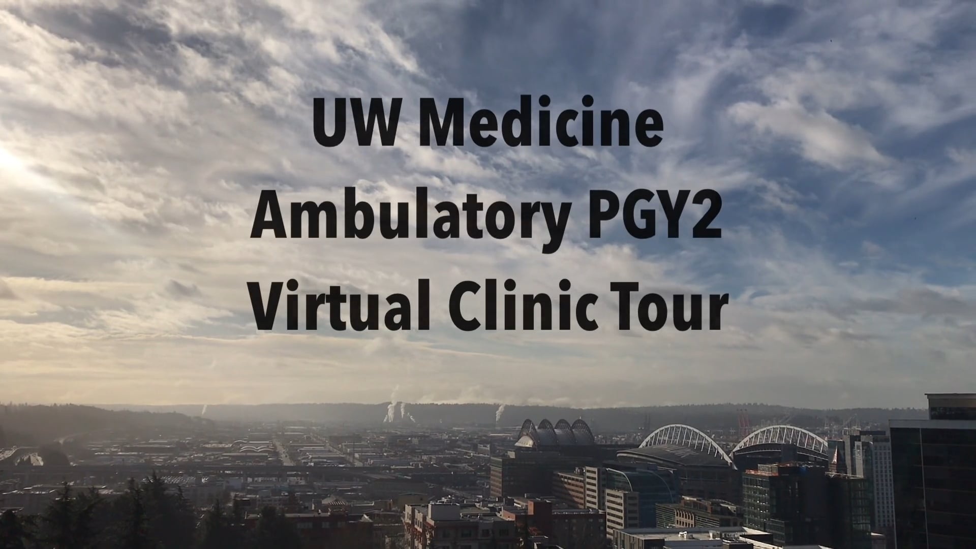 UW Medicine Ambulatory Care PGY2 Virtual Clinic Tour On Vimeo