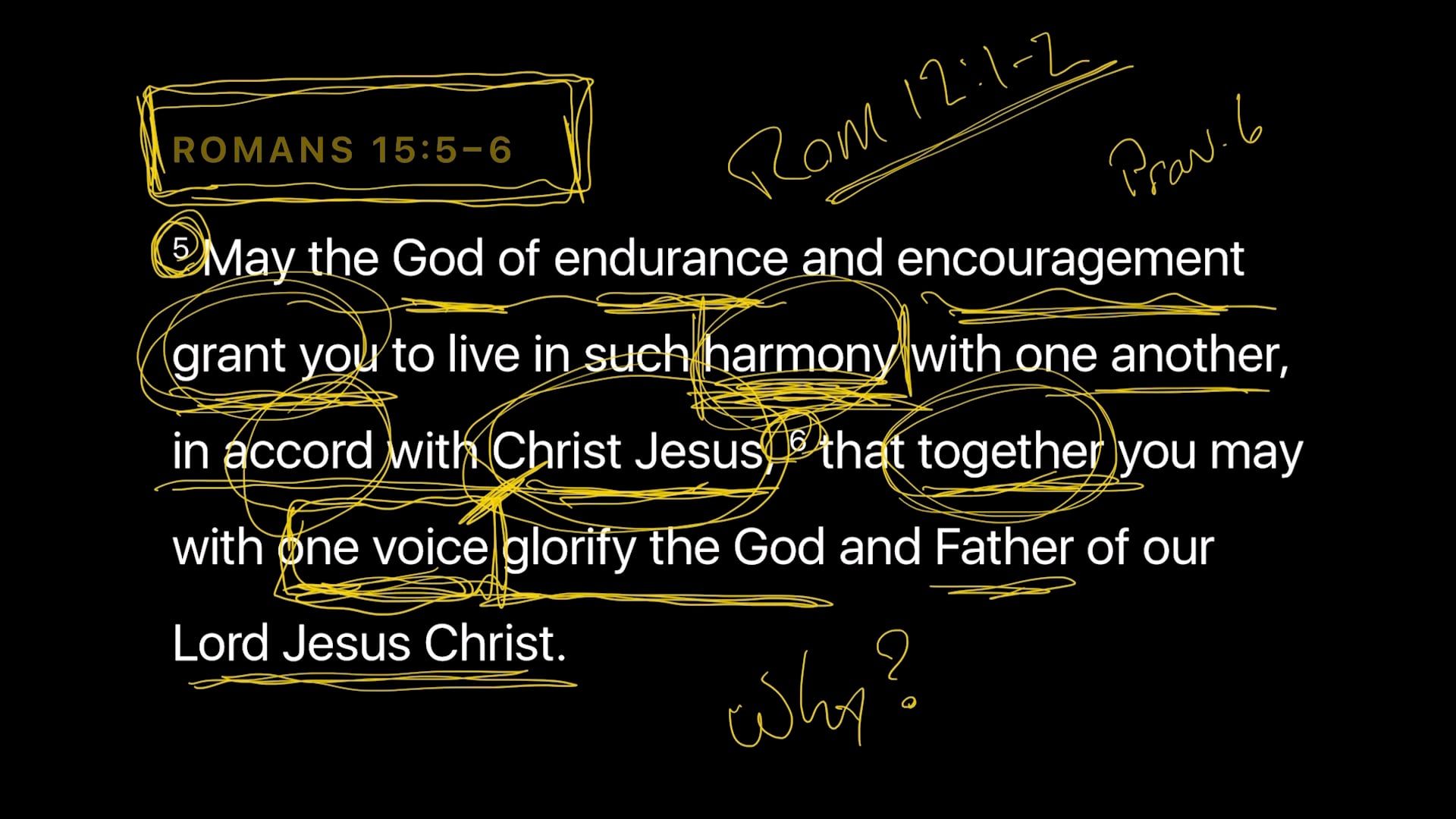 Romans 15:5–6