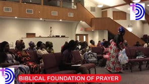 Biblical Foundation of Prayer by Rev. Dr. Isaac Luk