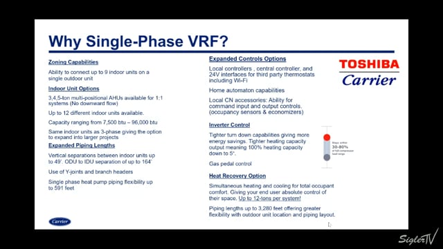 Why Single Phase VRF? (4 of 12)