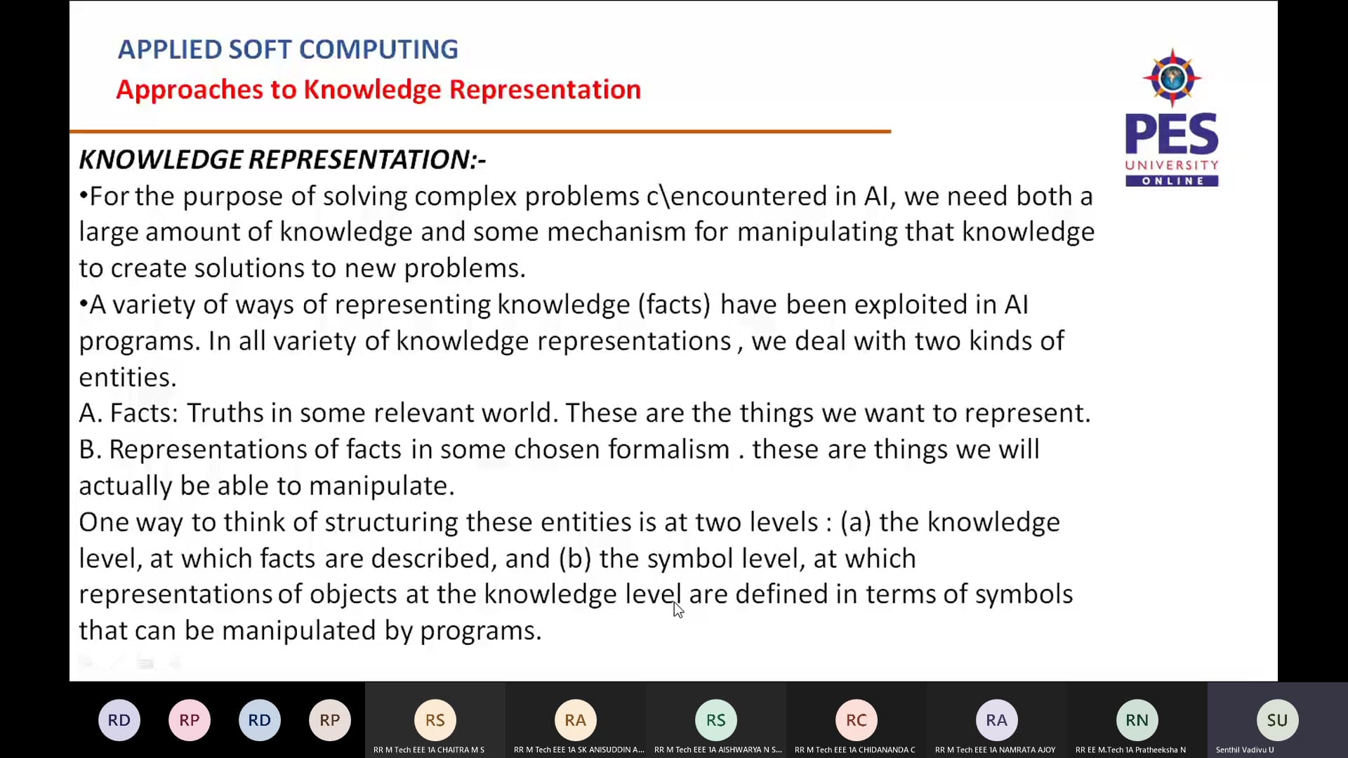 Approaches to knowledge representation using predicate logic on vimeo