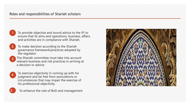 Roles and Responsibilities of Shariah Fraternity 