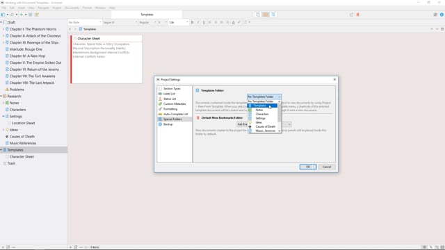 Working With Document Templates