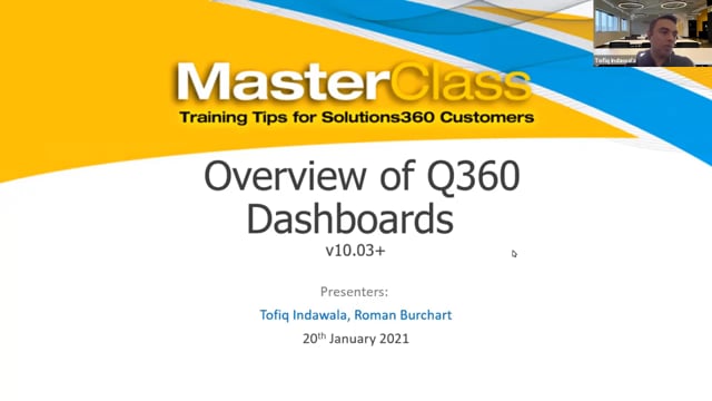 10.03 Webinar: Dashboards