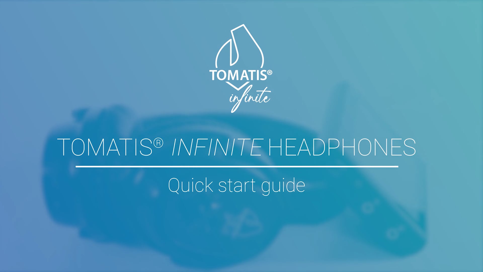 EN Tomatis Infinite headphones Quick start guide