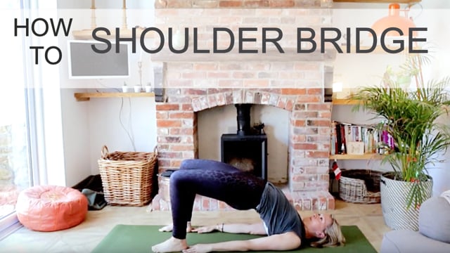 Pilates Shoulder Bridge - How To Section