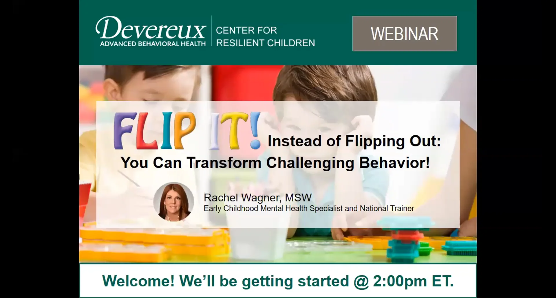 FLIP IT': Four steps to transforming challenging behavior - First Things  First