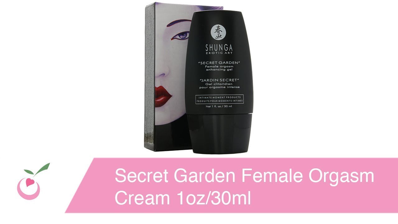 Secret Garden Female Orgasm Cream 1oz/30ml