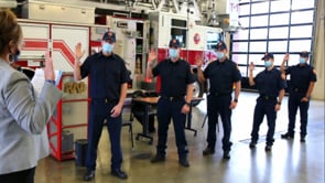 5 New Firefighters