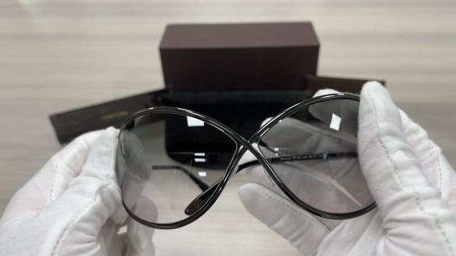 Tom Ford Women's Miranda TF130 TF/130 28G Shiny Rose Gold