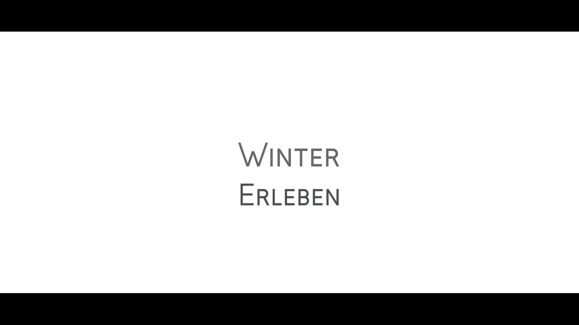Winter erleben...