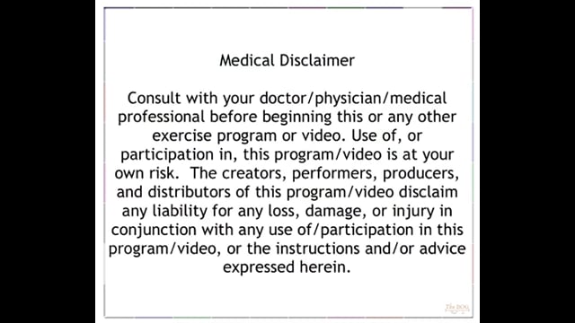 Medical Disclaimer 