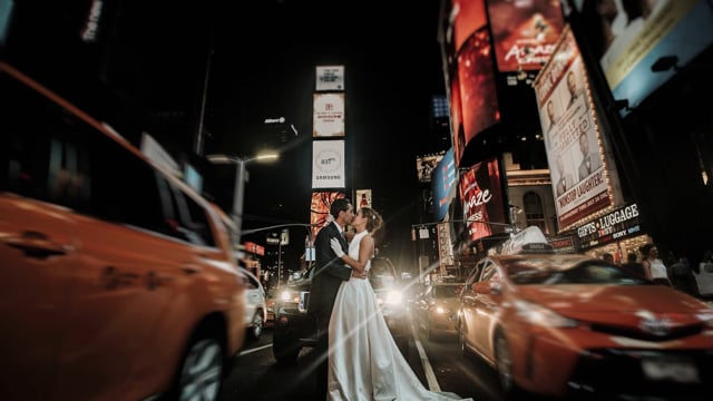Trash The Dress in NYC with Fany&Manu