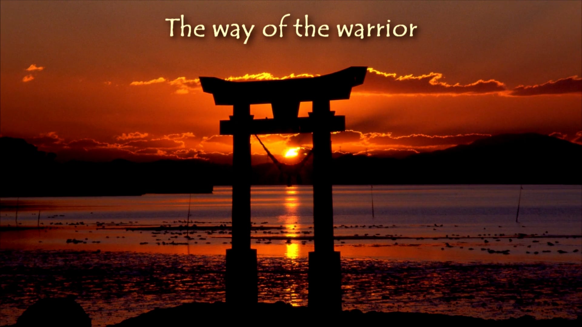 The  way of the warrior