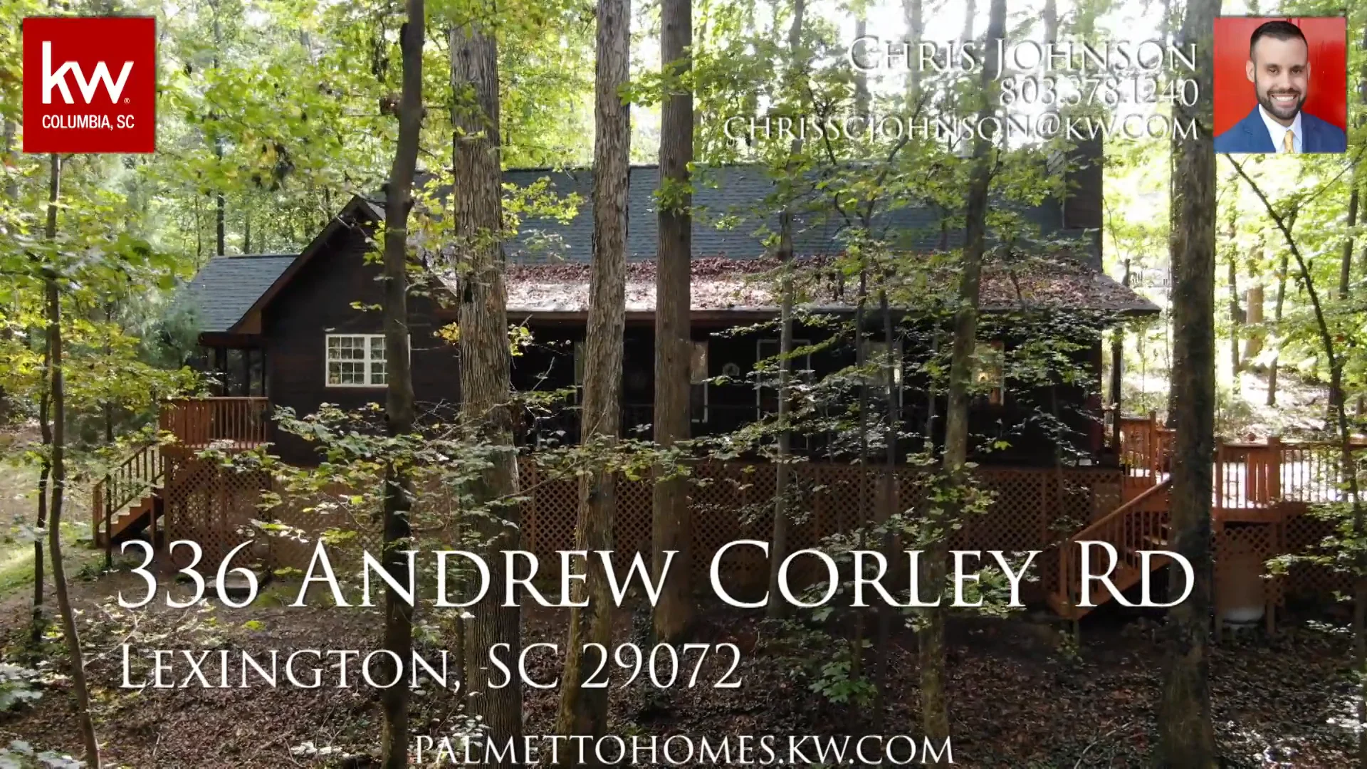 336 Andrew Corley Rd Lexington SC 29072 Chris Johnson KW Realty on Vimeo