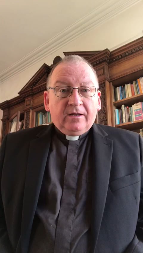 Fr Paddy Moran CSSp. Greetings for Catholic Schools Week 2021 on Vimeo