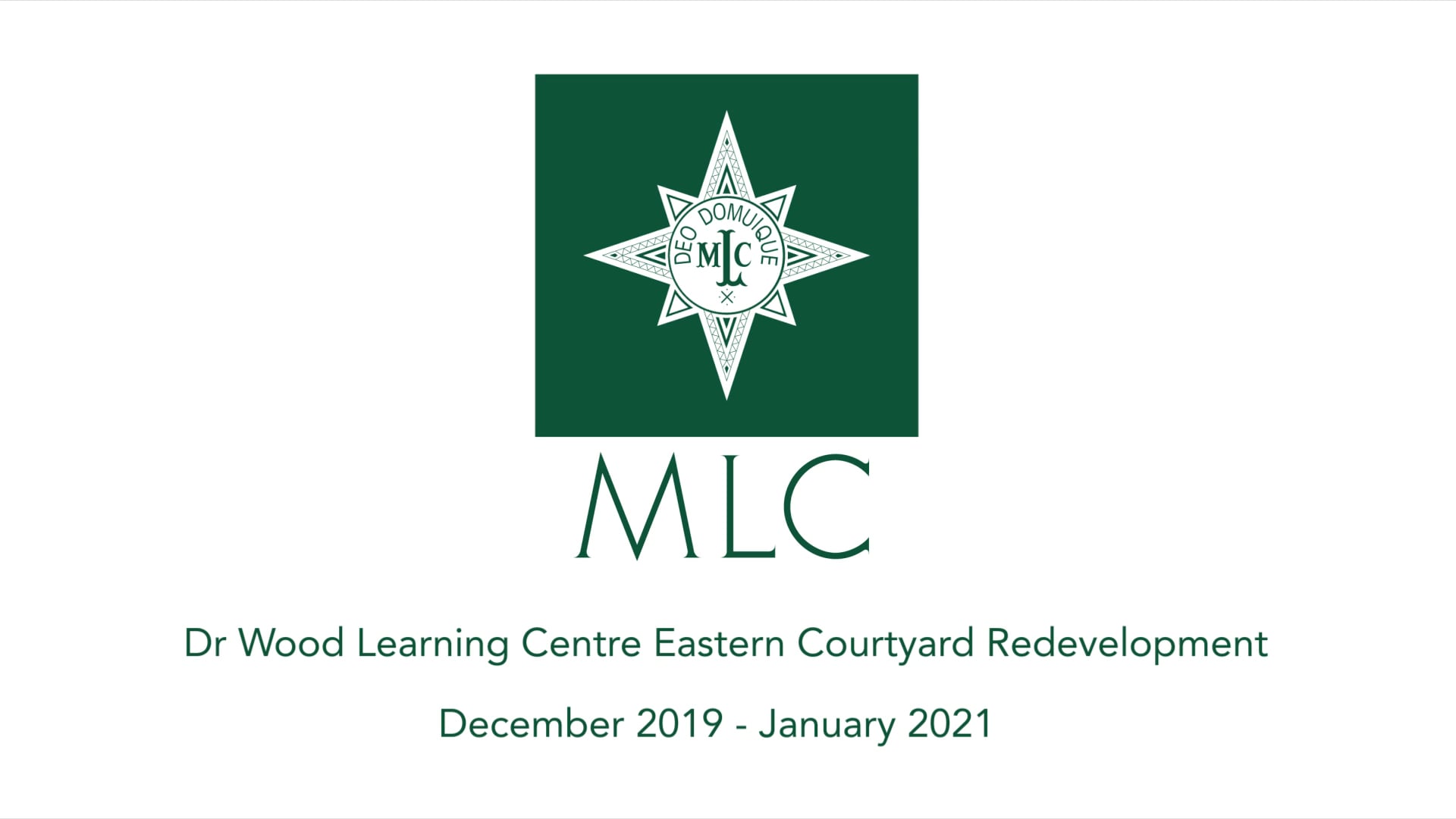 MLC - Wood Development (Camera 1) - January 2021 on Vimeo