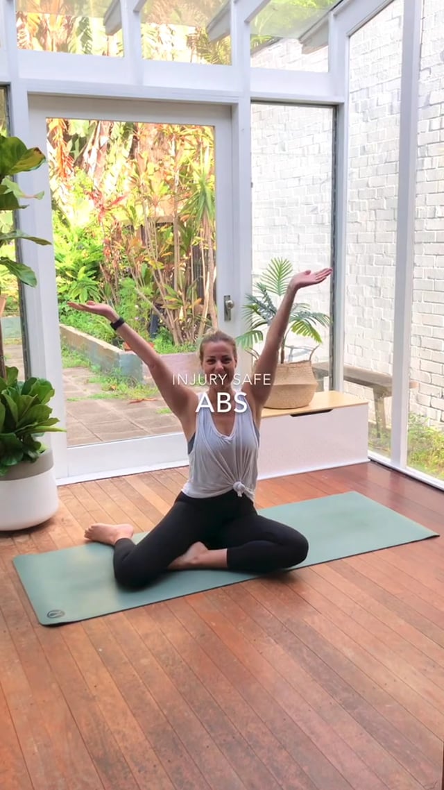 Injury free abs - 20 minutes