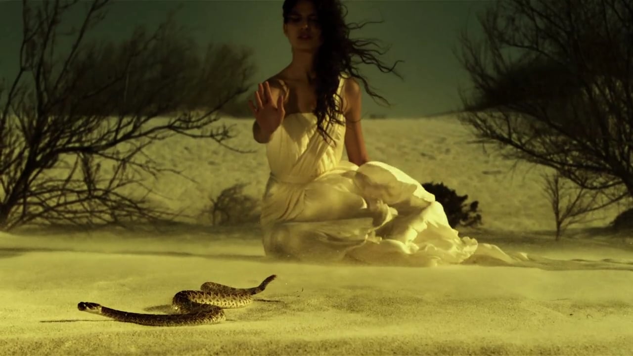 Самые красивые клипы песен. Девушка в пустыне из клипа. Красивые клипы. Девушка со змеей в пустыне. Энигма клипы.
