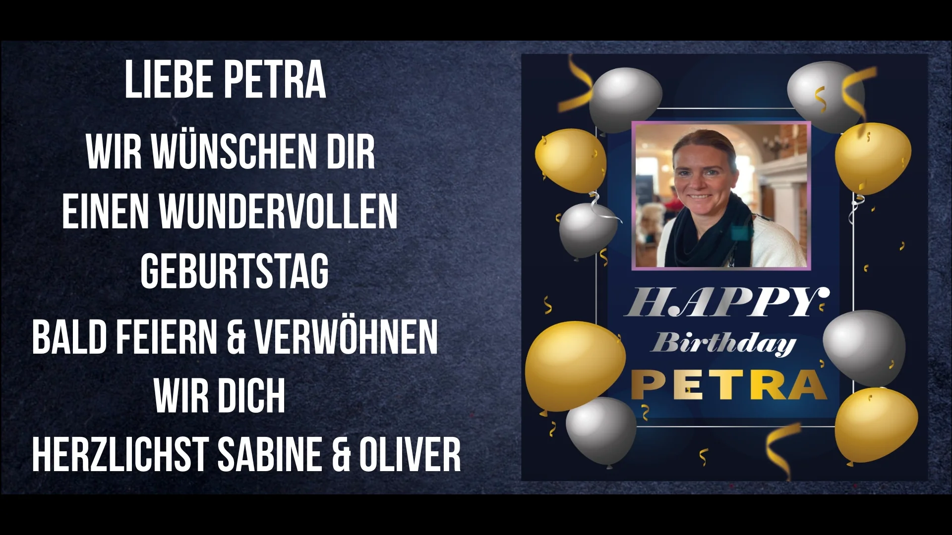HAPPY BIRTHDAY Petra