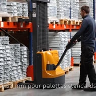 Gerbeur électrique levée 3000 mm - Manulevage