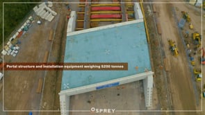 OSPREY MOVES BRIDGE WITH TOTAL WEIGHT OF 5,200 TONNES