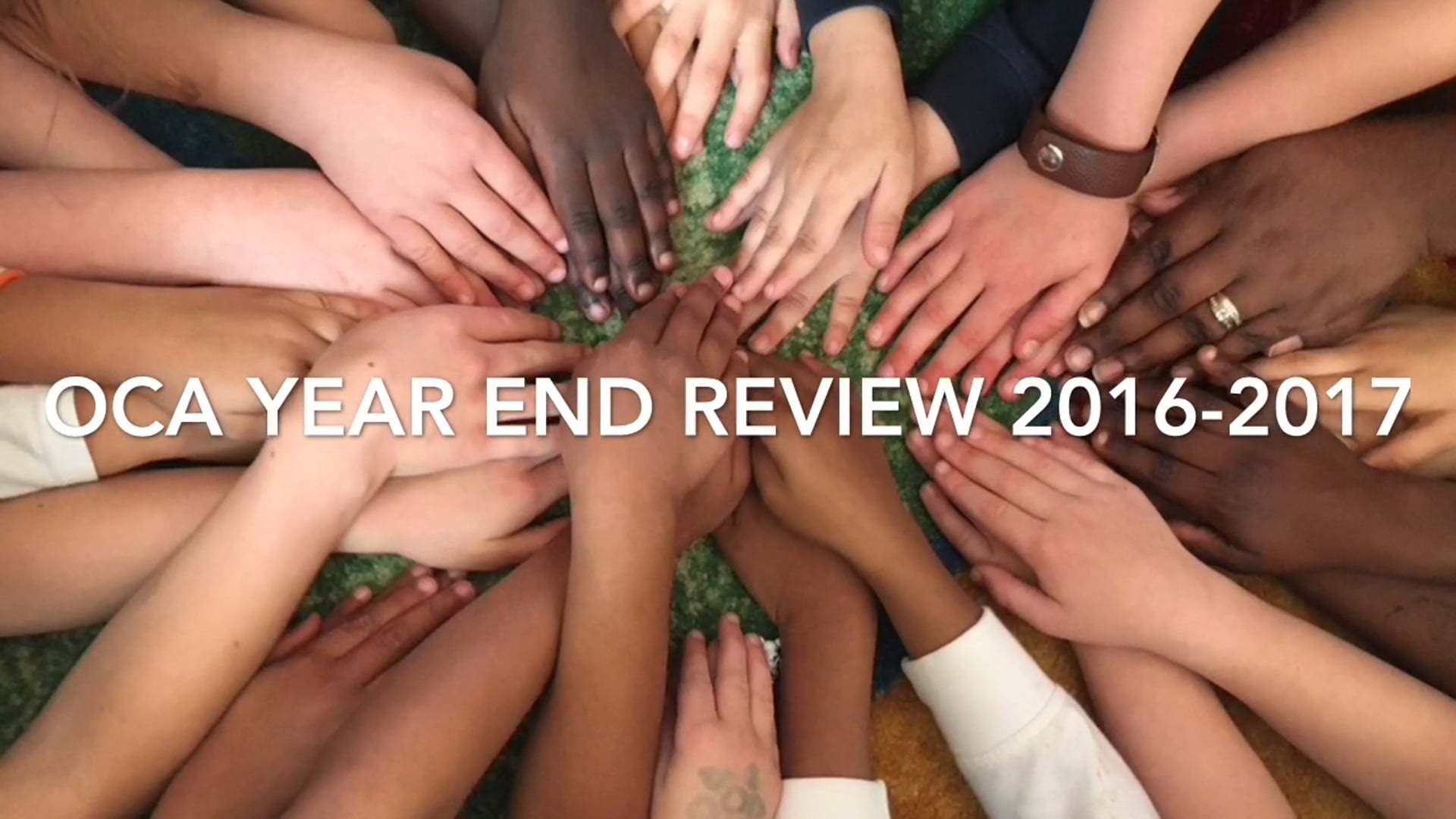 OCA Year End Review 2016-2017