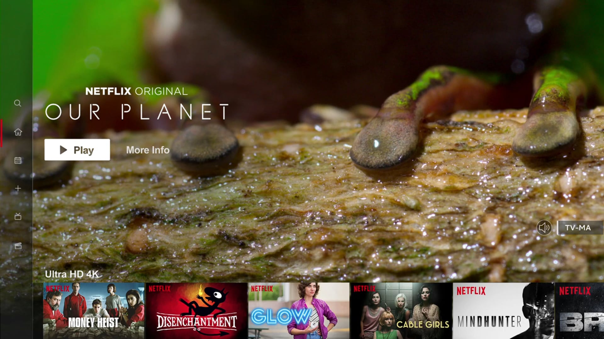 Our Planet - Overlay Tree Frog