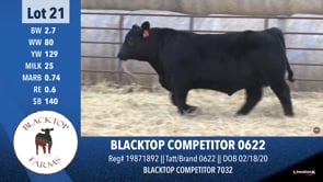 Lot #21 - BLACKTOP COMPETITOR 0622