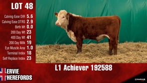 Lot #48 - L1 ACHIEVER 192588